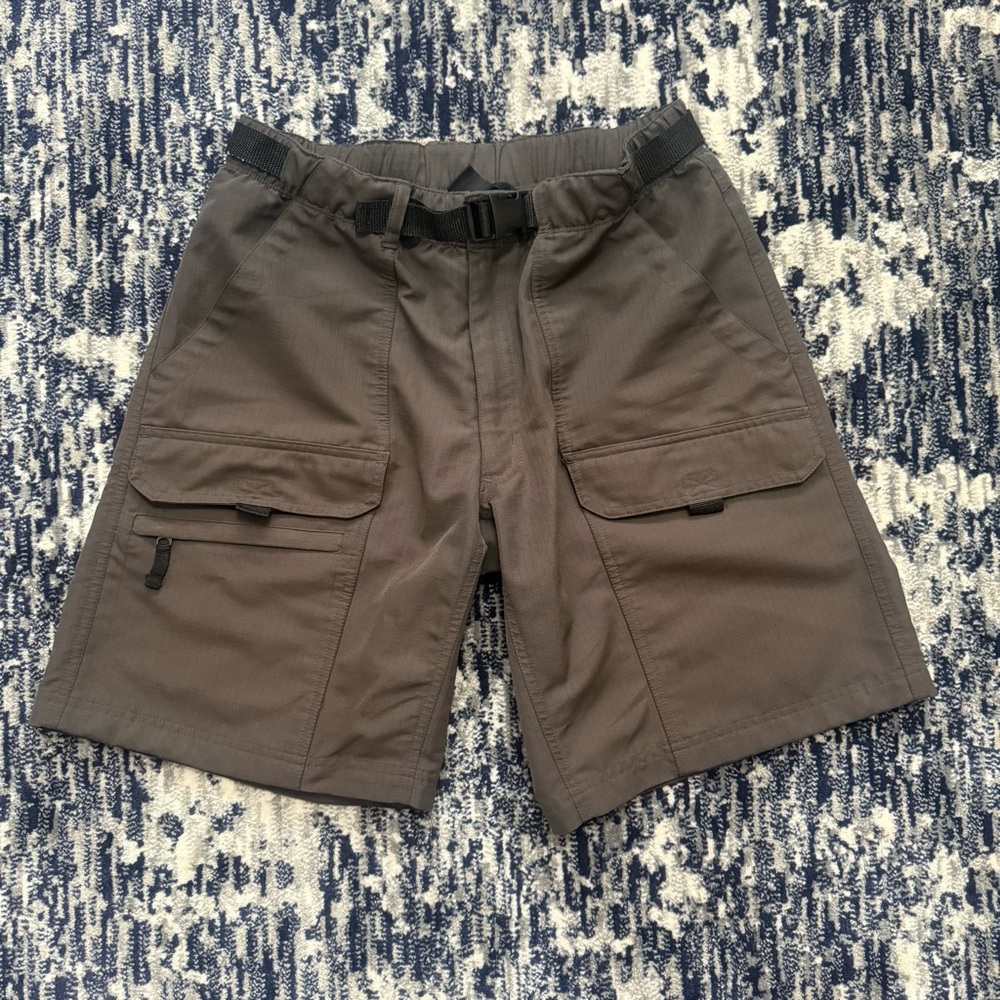 Avita Brown Cargo Shorts Durable Cotton Relaxed Fit